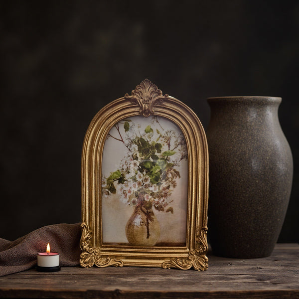 Golden Arch Ornate Frame Set