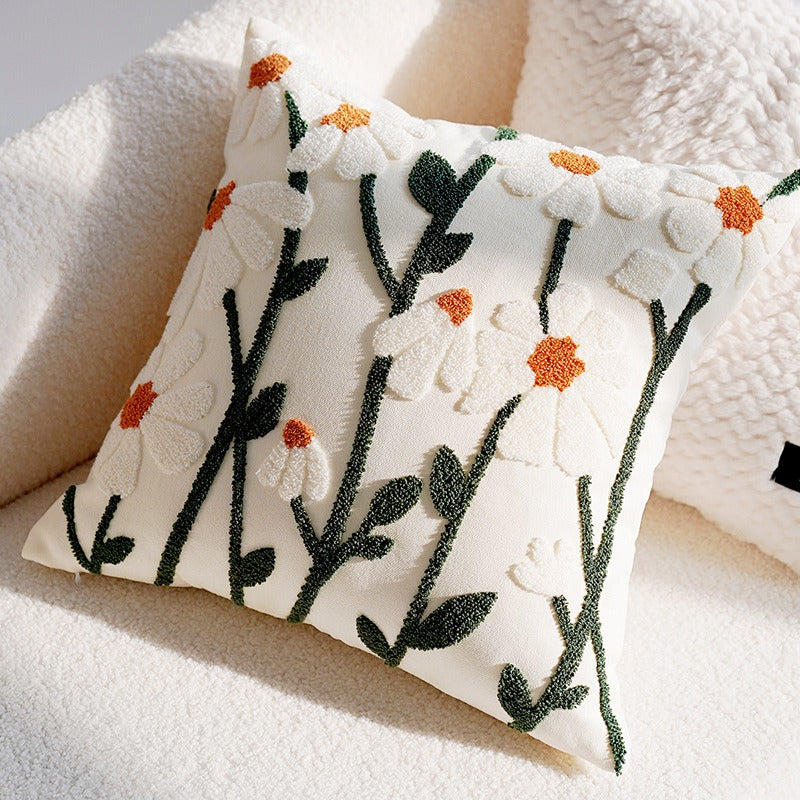 Bunny and Daisy Cushion