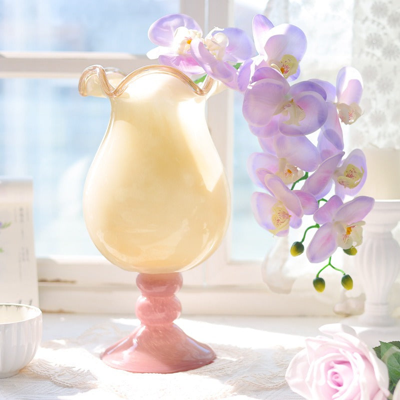 Tulip Glass Vase
