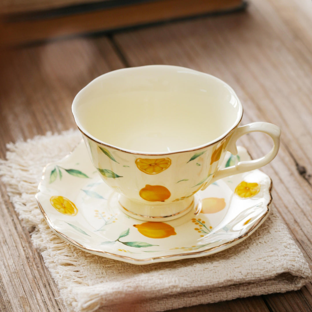 Fresh Lemon Teacup Set