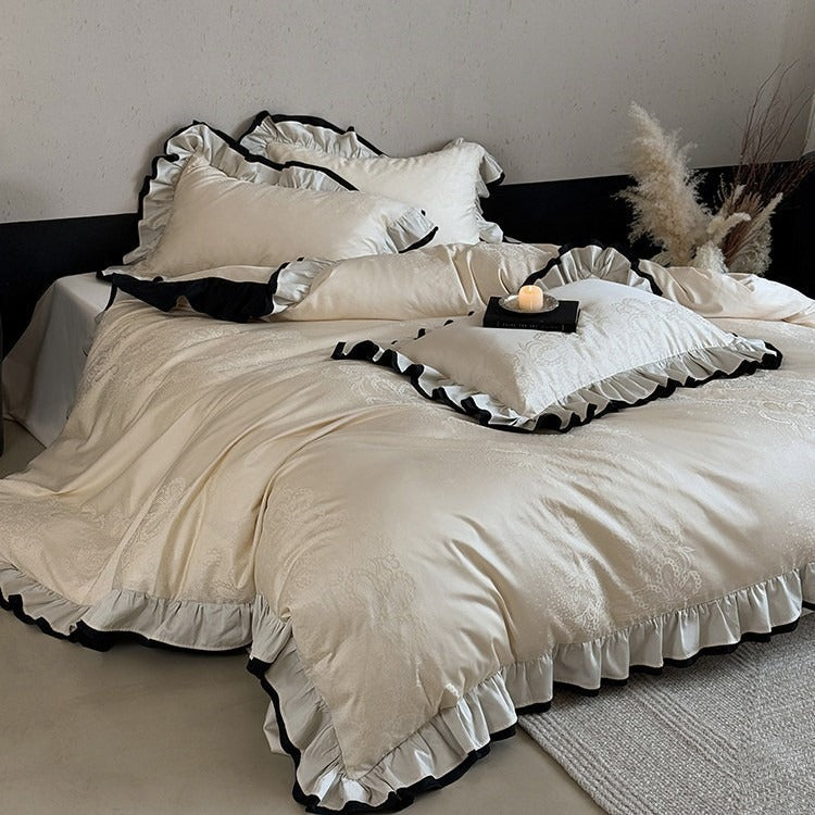 Elegant Ruffle Bedding Set