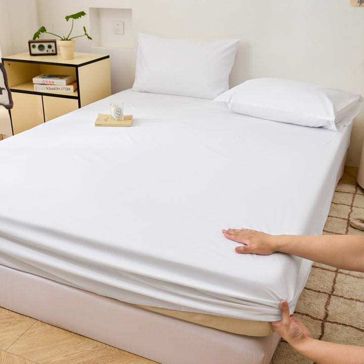 White Fitted Sheet - FINAL SALE
