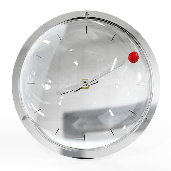 Orbital Clear View Clock