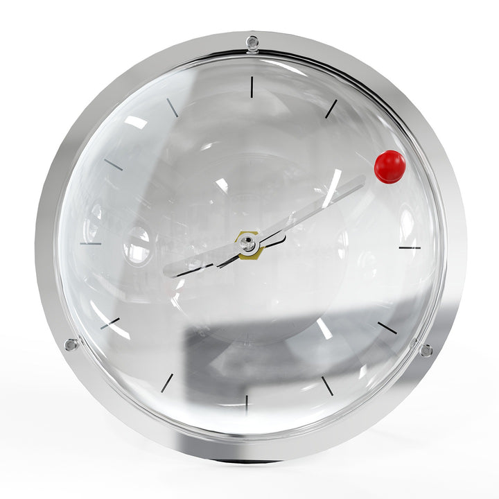 Orbital Clear View Clock