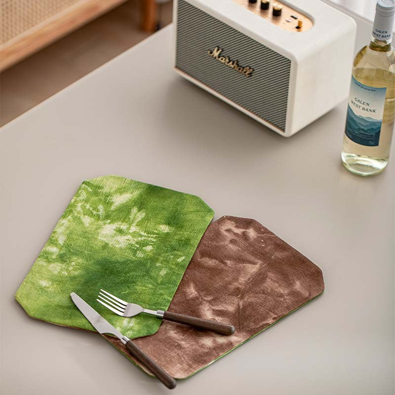 Green Mood Two-Side Placemat Set