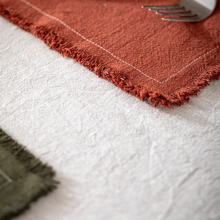 Patchwork Ramie Placemat Set