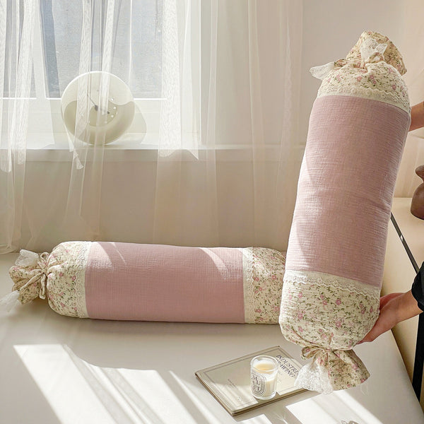 Candy Lace Bolster Pillow