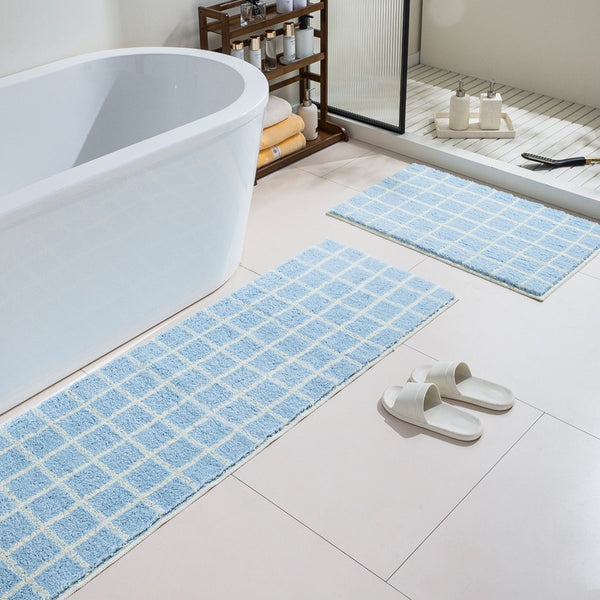 Swimming Pool Checked Rug