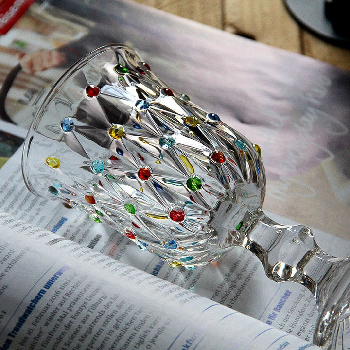 Venice Confetti Wine Glass Set