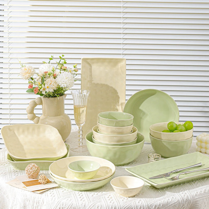 Cream Colour Ceramic Dinnerware Set