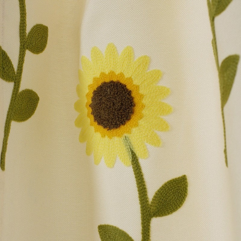 Sunflower Cabinet Curtain