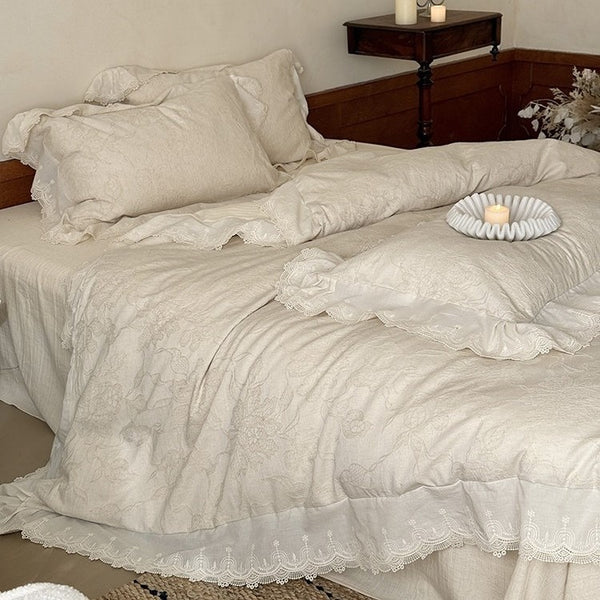 Countryside Textile Floral Bedding Set