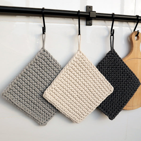 Japanese Square Trivet Mat Set