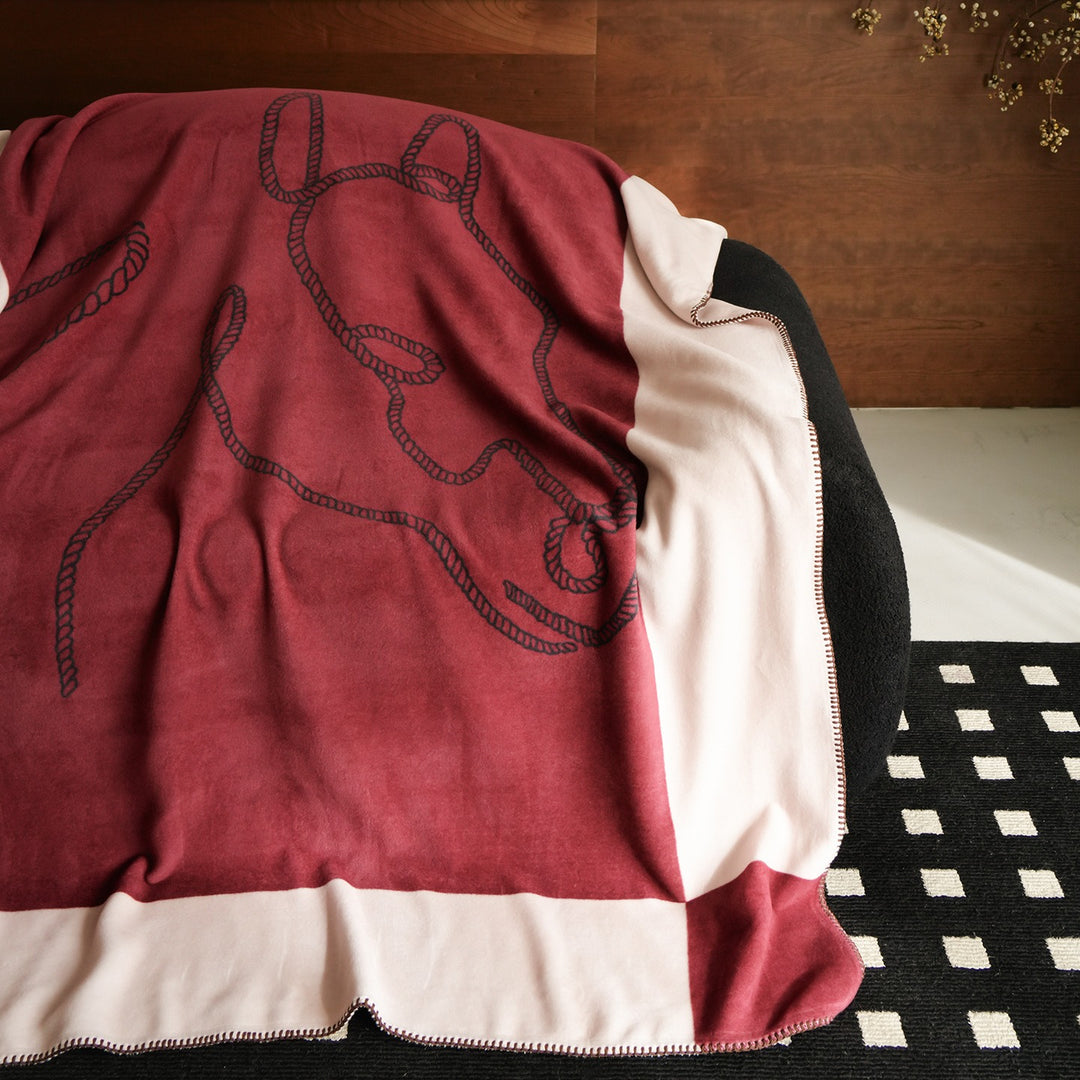 Chained Horse Throw