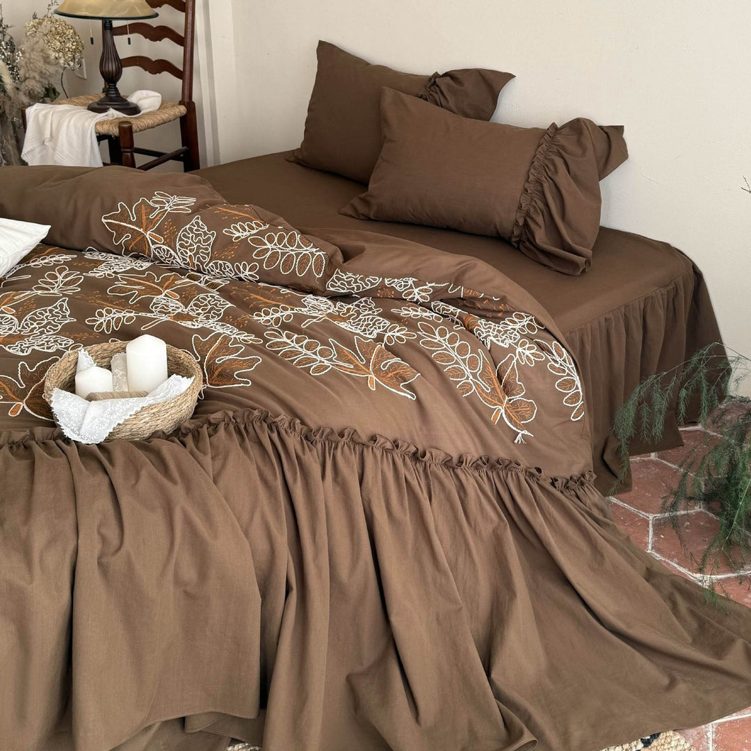 Autumn Roasted Chestnut Bedding Set
