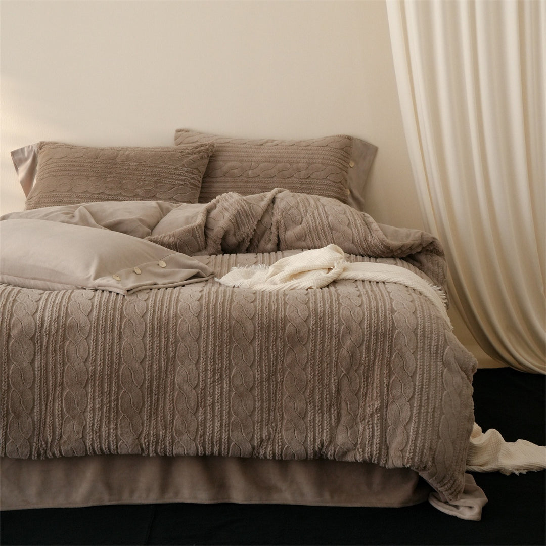 Mum’s Knit Comfort Bedding Set