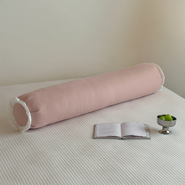 Pastel Frill Bolster Pillow