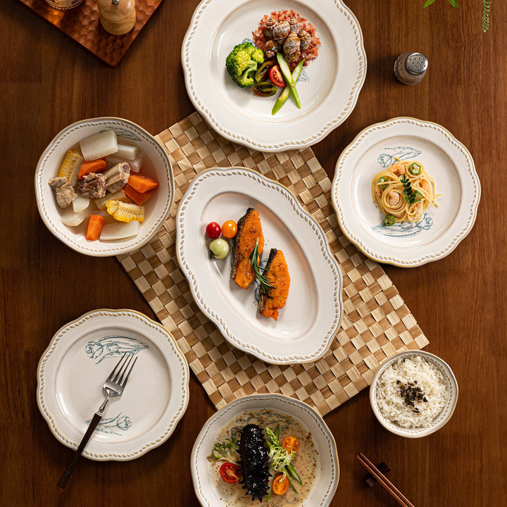 Heritage Tulip Plates