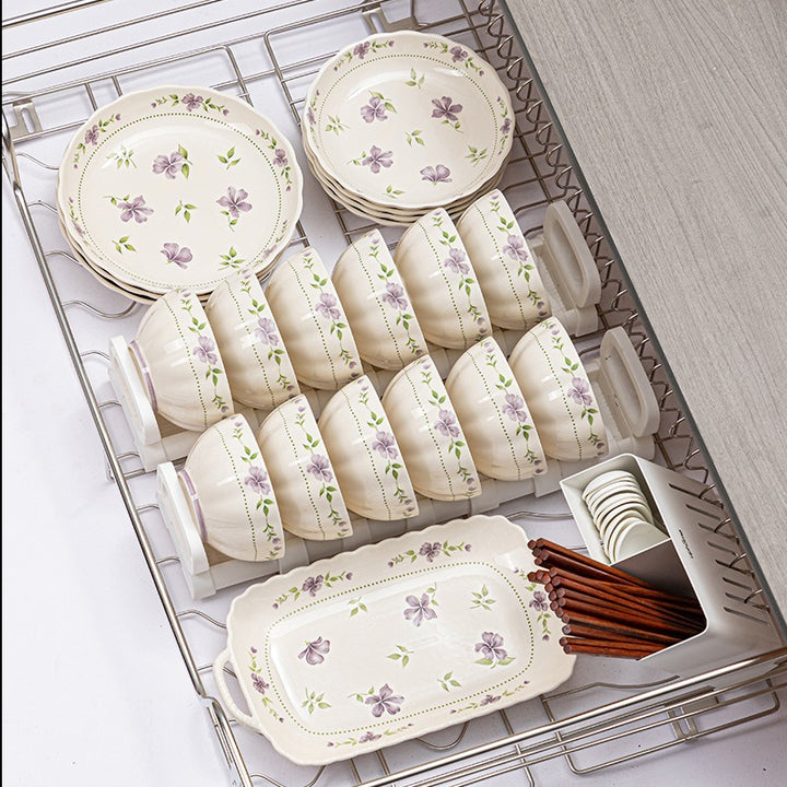 Violet Dusk Ceramic Dining Set