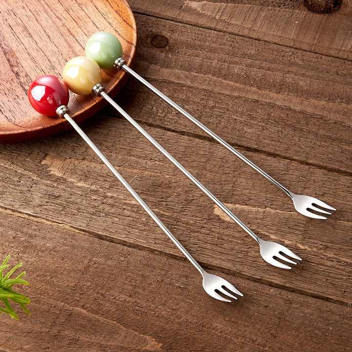 Cute Ball Long Cutlery