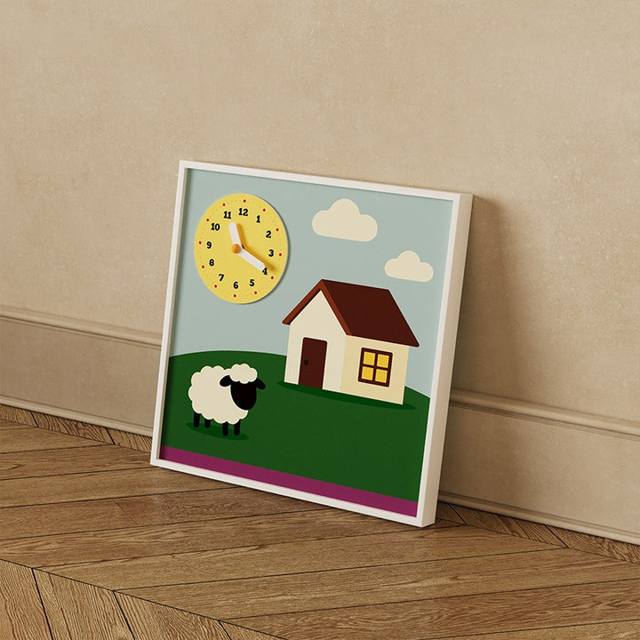 Field Stroll Wall Clock