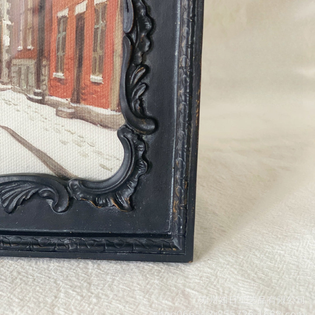 Vintage Black Scroll Frame