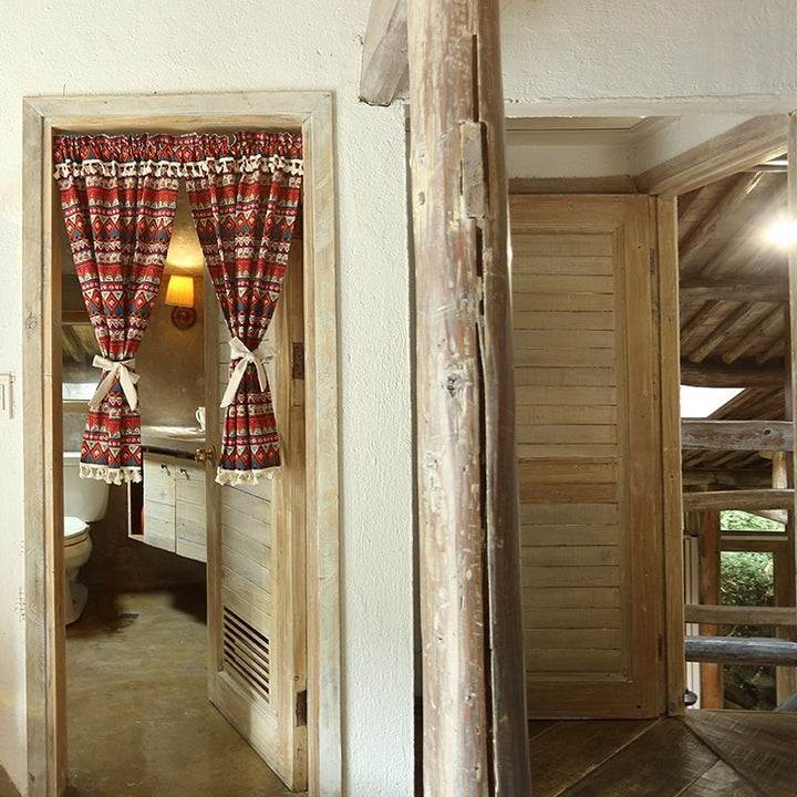 Boho Vibe Cabinet Curtain