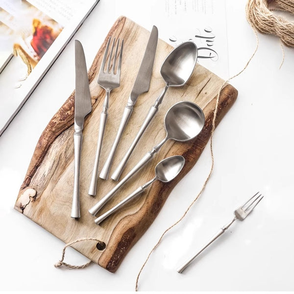 Mini Colosseum Brushed Cutlery