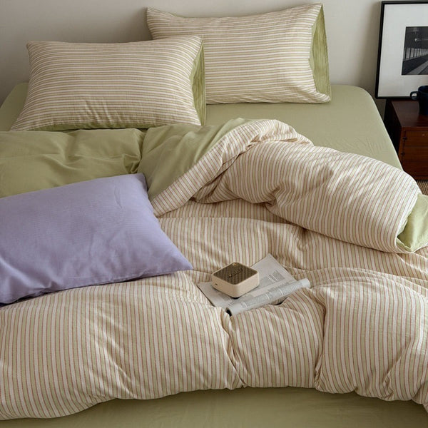 Coastal Stripe Bedding Set