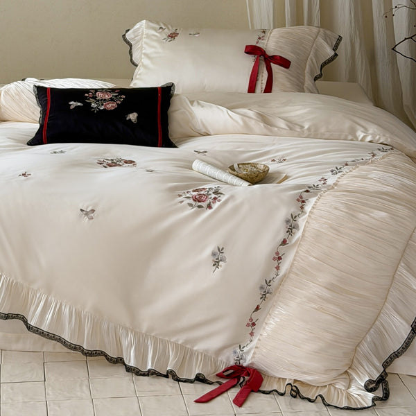 Chateau Rouge Rose Bedding Set