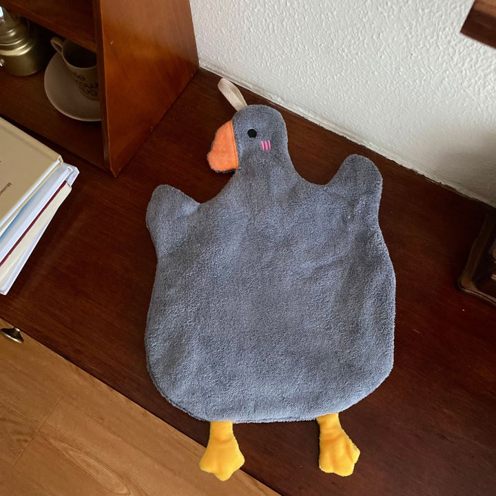Cute Duck Hanging Hand Towel Set