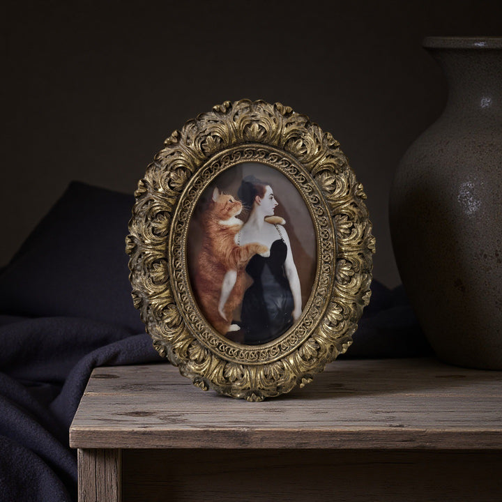 Aged Gold Ornate Frame