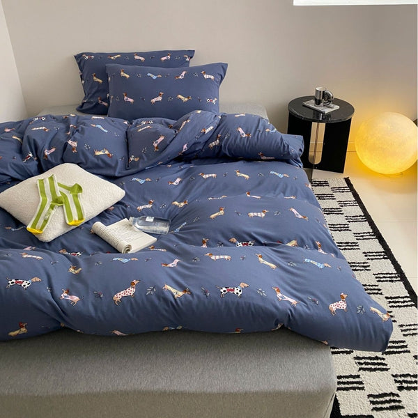 Sweater Dachshund Bedding Set