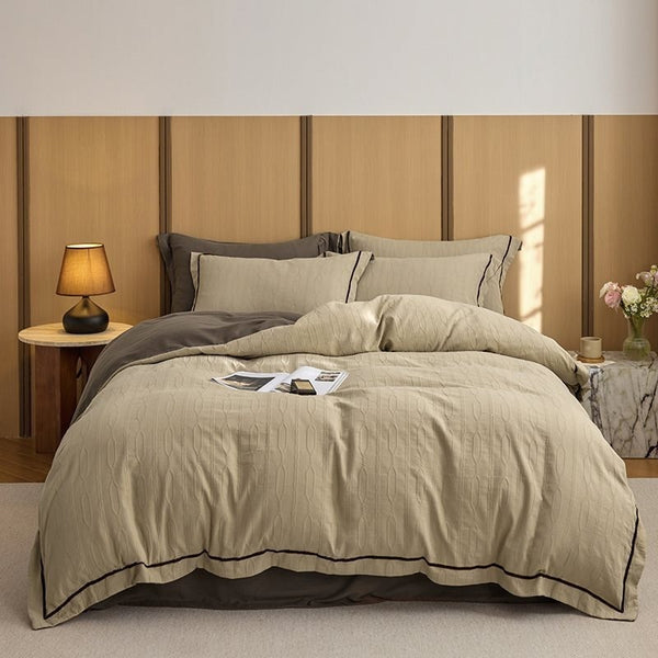 Sand Timber Diary Bedding Set