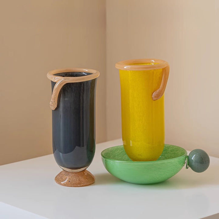 Modern Glow Glass Vase Collection