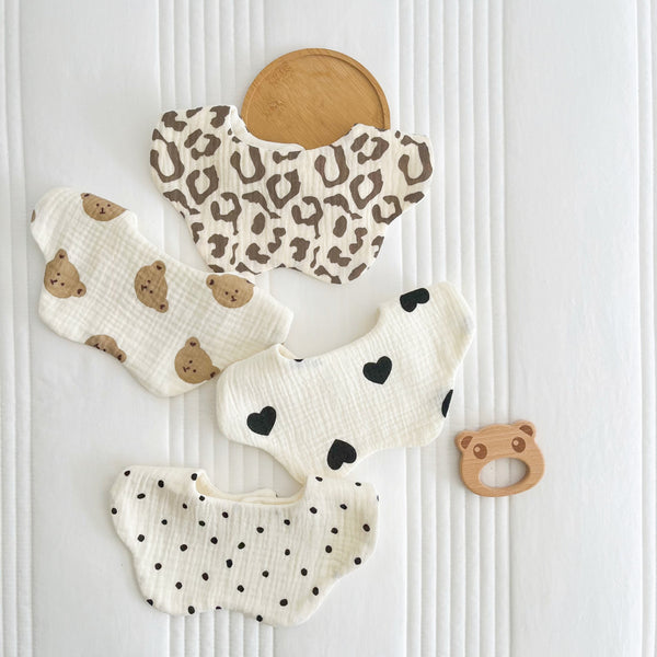 Tiny Joy Petal Bib Set