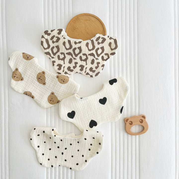 Tiny Joy Petal Bib Set