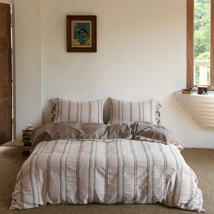 Sunlit Fresh Cotton Bedding Set