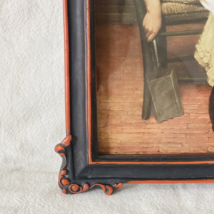 Gothic Ornate Black & Red Frame