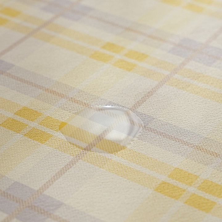 Sunny Gingham Check Bath Mat