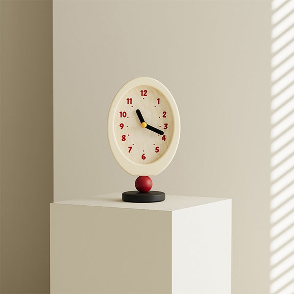 Mid Century Vibe Desk Clock