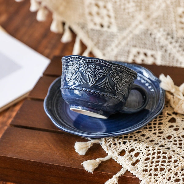 Blue Mystery Tea Cup Set