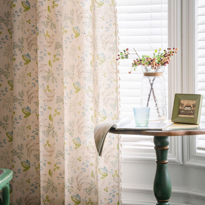 Fancy Leaves Curtain