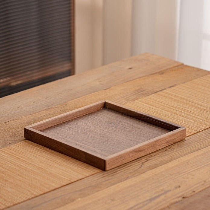 Minimalist Walnut Tray