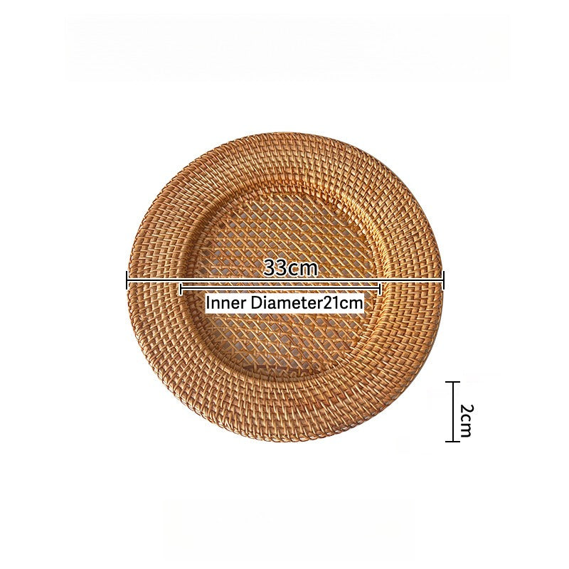 Wave - Loop Rattan Tray