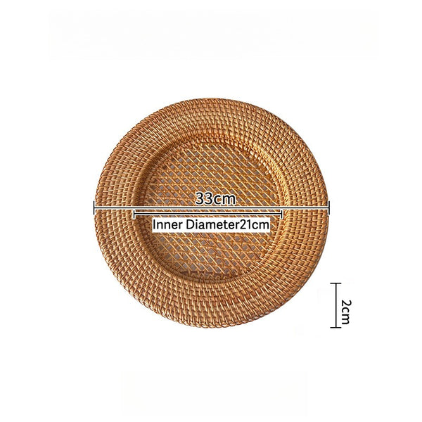 Wave - Loop Rattan Tray