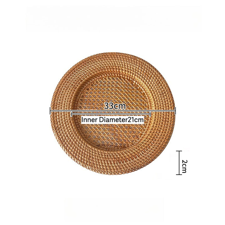 Wave - Loop Rattan Tray