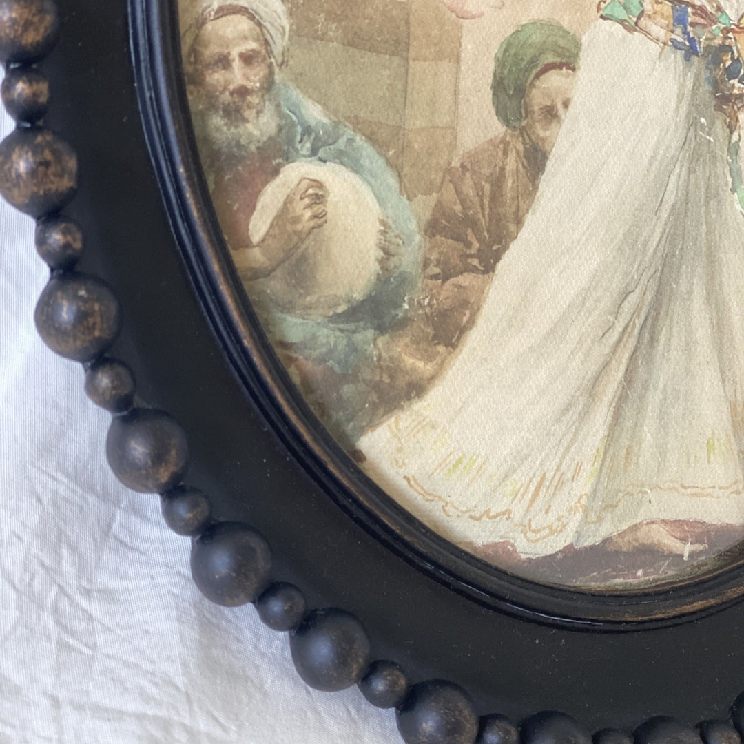 Antique Beaded Wall Photo Frame