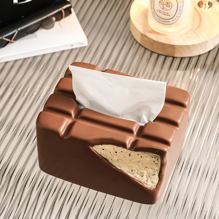 Chocolate Tissue Box Decor