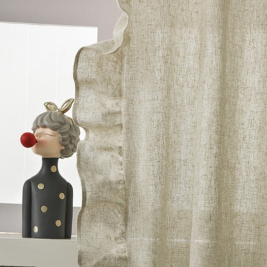 Have a Nice Day Ruffled Curtain